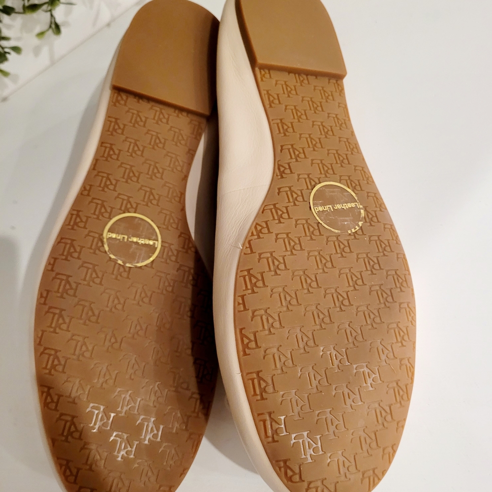 Lauren Ralph Lauren Leather Ballet Flats - Picture 6 of 6